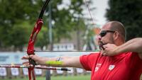 Blinde boogschutter Ruben Vanhollebeke strijdt zaterdag voor WK-brons