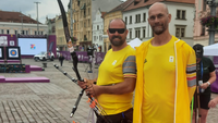 Blinde boogschutter Ruben Vanhollebeke pakt brons op wereldkampioenschap